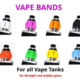 Silicon vape bands, Flexibility, Durability with Style