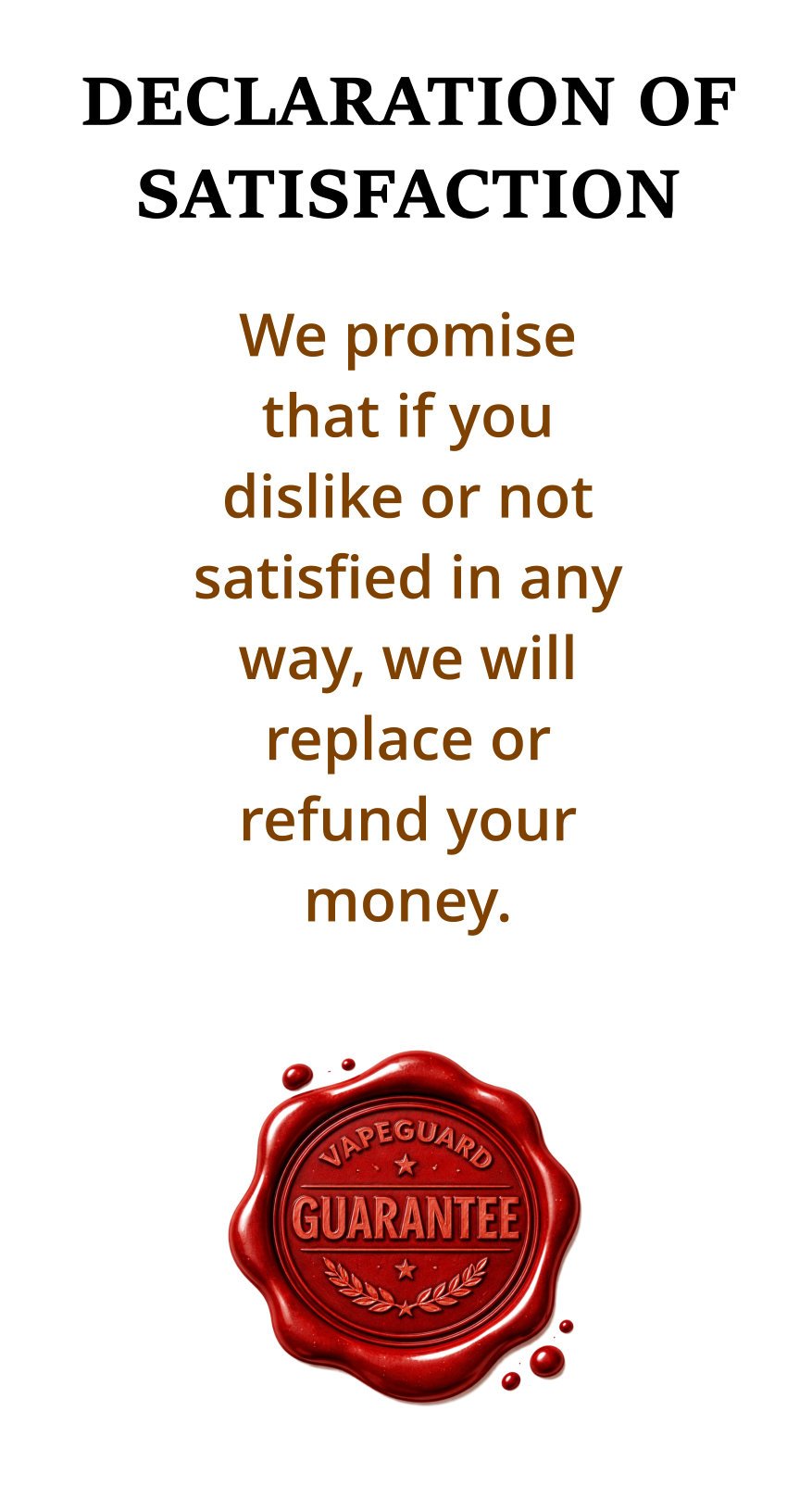 VapeGuardVape tank protector Lifetime guarantee