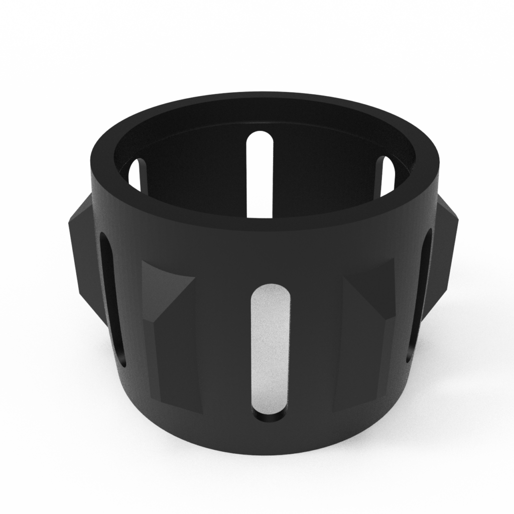 Large black vape tank protector 27- 35mm